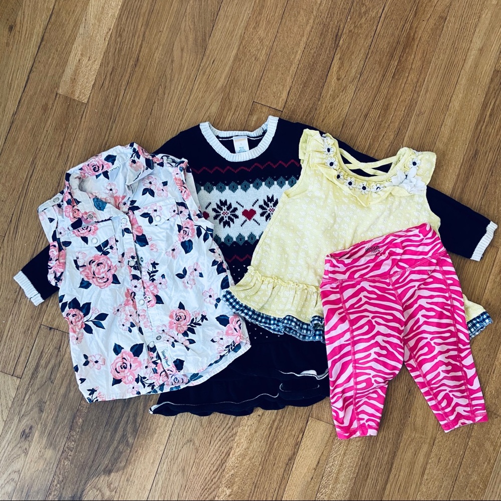 ✨🌸 Size 5 Girls Mix Clothes Set Bundle